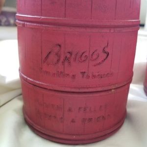 Circa 1930s Briggs Smoking Tobacco Humidors